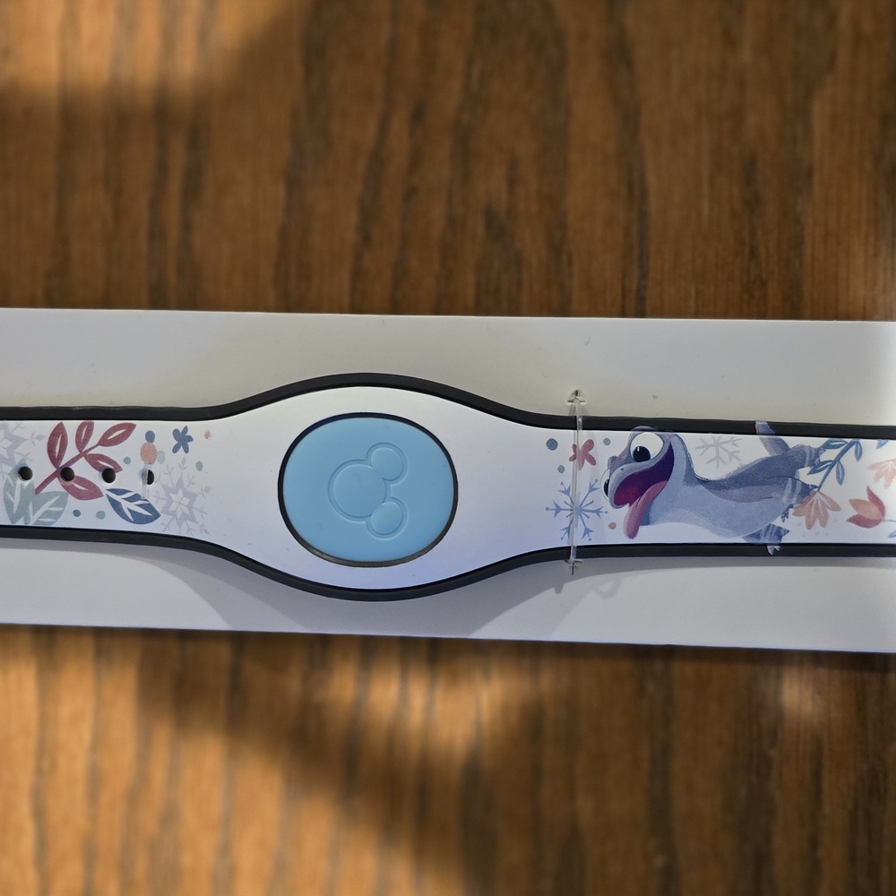 Disney Themed Wristband with Blue and White Design